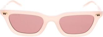 Gucci Zonnebril - unisex - Zonnebrillen - Roze - ONE Size - Accessoires