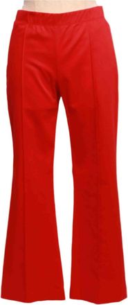 Fifteen Twenty Womens Sigourney Pintuck Pants In Cherry