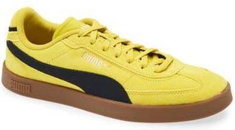 Puma Club II Era Sneaker in Dazzling Yellow/Puma Black at Nordstrom Rack, Size 11.5