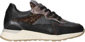 PIEDI NUD 1 Nova 11.40 leren sneakers zwart/panter/brons