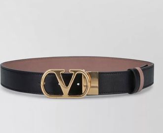 Valentino Garavani leather reversible belt