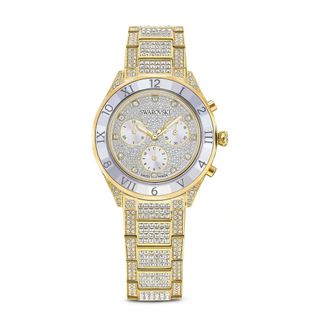 Swarovski Accessoires, Dames, Geel, ONE Size, Dextera Lux Horloge