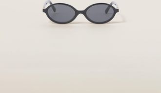 Miu Miu Miu Regard Sunglasses, Woman, Slate Gray Lenses