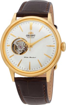Orient Classic Automatic Silver Open Heart Dial Mens Watch RA-AG0003S10B