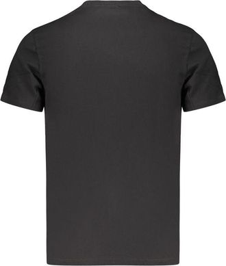 Calvin Klein Logo-Embroidered T-shirt - Black