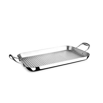Ibili Plancha Ibili Triply Aluminio Acero Inoxidable 38x25 Cm
