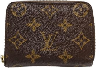 Louis Vuitton Brown Monogram Coin Purse/Coin Case (Pre-Owned)