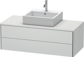Duravit Lavabo Consola Duravit Xsquare, Suspendido, 2 Cajones