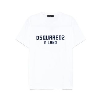 Dsquared2 T Shirt Bianco-Uomo