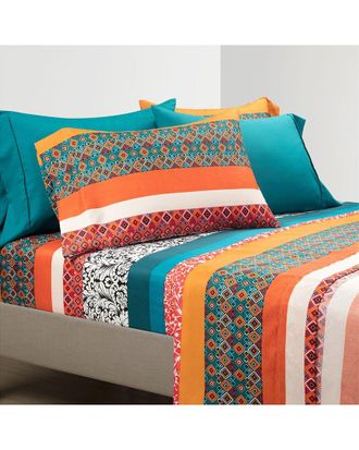 Lush D&eacute;cor Lush Decor Boho Stripe Soft Sheet Set