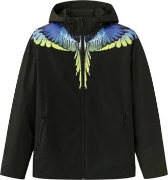 Marcelo Burlon Hombre, Chaquetas, Negro, Talla: L