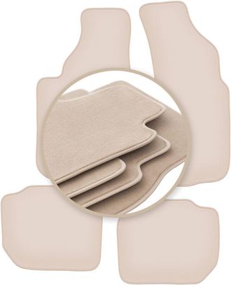 OEM Alfombrillas Beige Premium Para: Audi V8 Sed&aacute;n 1988-1993