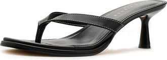 Marc Fisher Antonia Womens Dress Sandals Black Leather : 6.5 M