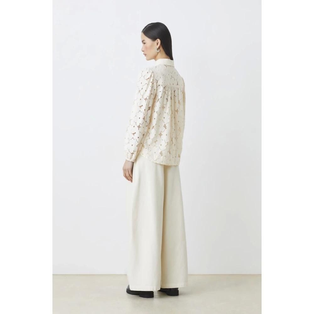 Suncoo Femme, Blouses et Chemises, Beige, Taille: 40 FR Blusa