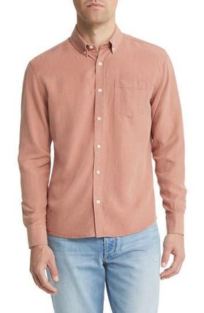 For&eacute;t Beam Ripstop Button-Down Shirt in Brick at Nordstrom Rack, Size Xx-Large