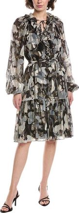 Kobi Halperin Jenson Print Silk-Blend Dress