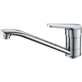 OEM M14450 Roma, Grifo Monomando Para Fregadero De Cocina, Cromado, Plateado, S, 1302229 Mm - Crezuo