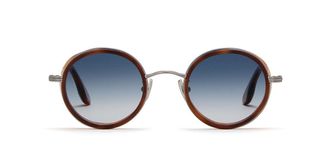 L.G.R Reunion Metal Explorer 6217 Mens Sunglasses Tortoiseshell Size 48