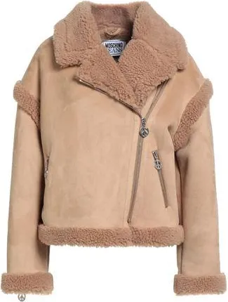 Moschino ROPA DE ABRIGO - Borreguito y pelo ecológico en YOOX.COM