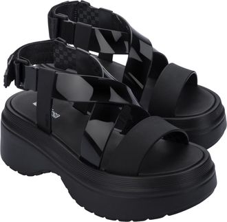 Melissa Stand Platform Sandal in Black at Nordstrom, Size 10