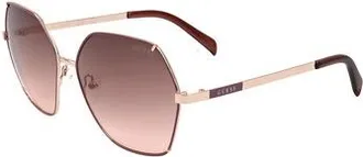 Guess Smoke Gradient Geometric Ladies Sunglasses GF6168 28B 58