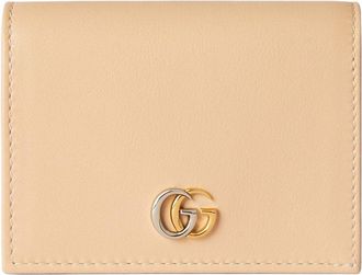 Gucci (WMNS) Gucci GG Marmont Card Case Wallet Light Beige 790055-0QG0G-5701