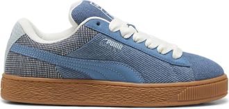 Puma Mens Trainers Suede XL Denim Lace Up Casual Shoes Blue, blue, 8.5 UK