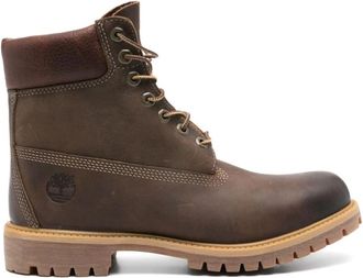 Timberland Premium 6-Inch Boot - Heren - Veterlaarzen - Bruin - 43 EU - Su&egrave;de - Schoenen