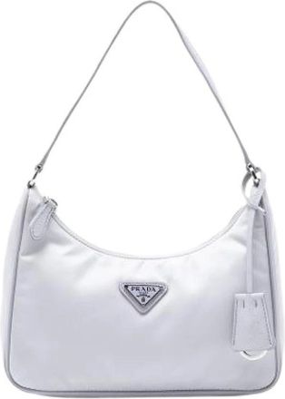 Prada Borsa a spalla Pre-owned - - Pre-owned - Donna - Bianco - ONE SIZE