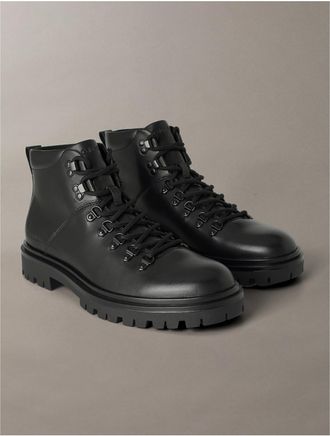 Calvin Klein Mens Mens Biorgen Boots - Black - 10.5