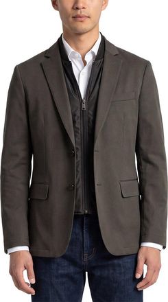 Corneliani Cc Collection Padded Wool-Blend Jacket