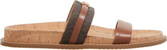 Michael Kors Sandals - Mandy Flat Sandal - brown - Sandals for ladies