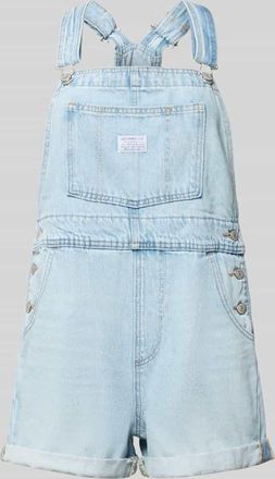 Levi's Relaxed Fit Latzhose aus reiner Baumwolle in Hellblau, Gr&ouml;&szlig;e XS