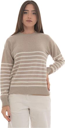Pennyblack Pippo Pullover - Dames - Ronde hals truien - Wit - L - Wol - Truien & Vesten