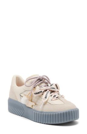Sorel Ona Ave Platform Sneaker in Chalk/Grey Ash at Nordstrom, Size 10.5