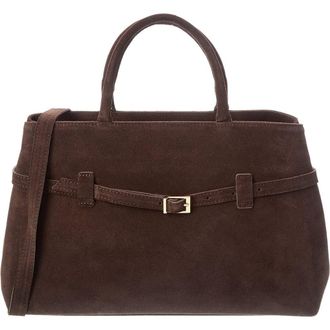 Persaman New York Elspeth 92 Suede Shoulder Bag in Brown at Nordstrom Rack
