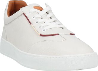 Bally Baxley Mens 6230470 White Leather Sneakers