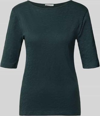 Christian Berg T-Shirt mit U-Boot-Ausschnitt in Mint, Gr&ouml;&szlig;e XXL