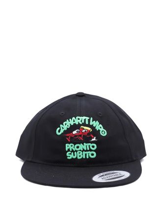 Carhartt Work in Progress Pronto embroidered-logo baseball cap - men - Cotton - One Size - Black