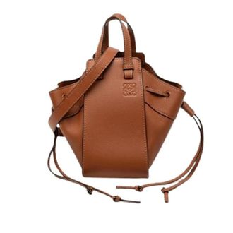 Loewe Pre-owned Bucket Bags, female, Brown, Size: ONE SIZE Pre-owned Hammock Drawstring Satchel
