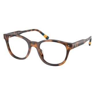 Polo Ralph Lauren Glasses, male, Brown, Size: 50 MM Wayfarer Optical Frame