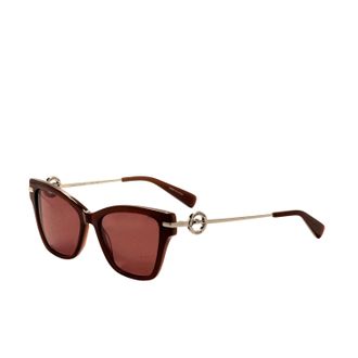Longchamp Womens 52mm Burgundy Sunglasses LO737S-201-52