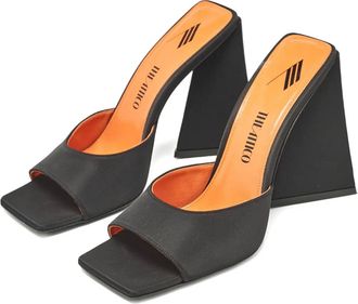 The Attico Mules Devon 2024 - Nero