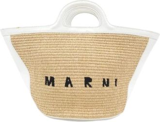 Marni Pre-owned Tote Bags, female, Beige, Size: ONE SIZE Pre-owned Tote Bag