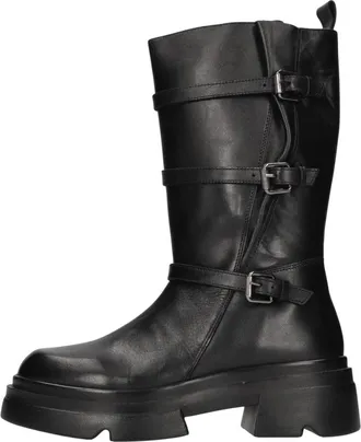 Emanuelle Vee Dames, Schoenen, Zwart, Maat: 39 EU Leer