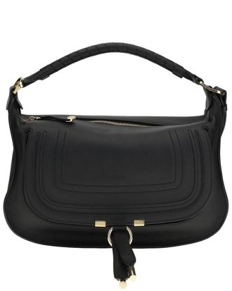 Chlo&eacute; Marcie Small Leather Shoulder Bag