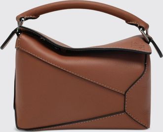 Loewe Puzzle Edge Mini Smooth Calfskin Leather Top Handle Bag