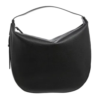 A|X Armani Exchange Shoulder Bags, female, Black, Size: ONE SIZE Stylish Tote Bag with Zip Closure