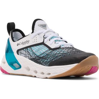 Columbia PFG Whipray Shoe in White/Geyser at Nordstrom, Size 11.5