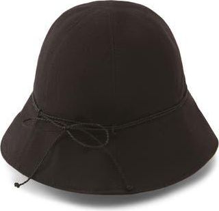 Helen Kaminski Cotton Cloche in Black at Nordstrom Rack